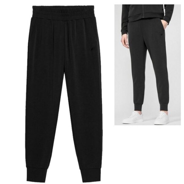 4F Leggings 4F - Damen YOGA Modal Jogginghose, schwarz