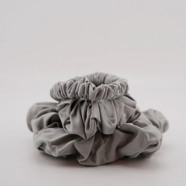 AGA.PIE Haargummi Scrunchie-Set, aus 100% Lyocell aus Bambus-Cellulose, besonders sanft zum Haar