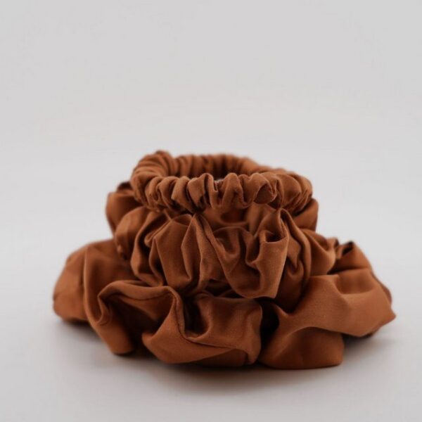 AGA.PIE Haargummi Scrunchie-Set, aus 100% Lyocell aus Bambus-Cellulose, besonders sanft zum Haar