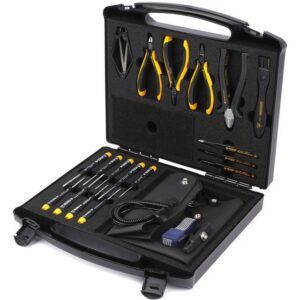 Bernstein Tools Werkzeugset Bernstein Tools 2280 ESD, Profi Werkzeugset im Koffer 18teilig