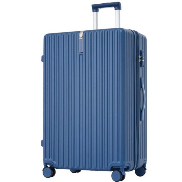 BlingBin Hartschalen-Trolley Handgepäck Koffer Trolley ABS Leicht Kabinenkoffer Reisekoffer, 4 Rollen, mit 4 Rollen, TSA Zollschloss, 65*43*28cm