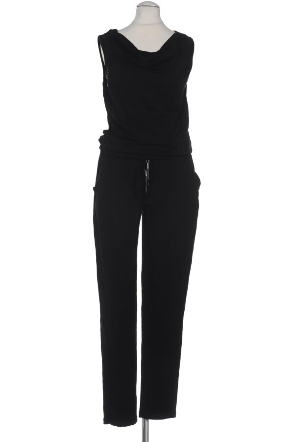 Comma Damen Jumpsuit/Overall, schwarz