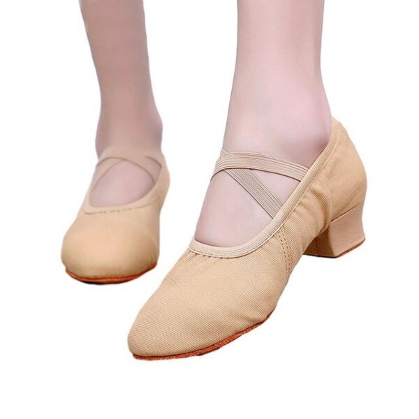 Daisred Ballerinas Tanzschuhe Damen Elegant Bequem Flats Schuhe Ballerina