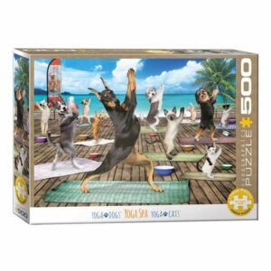 EUROGRAPHICS Puzzle Yoga Spa, 500 Puzzleteile