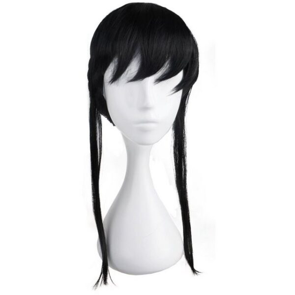 GalaxyCat Kostüm-Perücke Yor Briar Perücke für SpyFamily Fans, Yor Forger Cosplay Wig, Schwar, Cosplay Perücke von Yor Forger