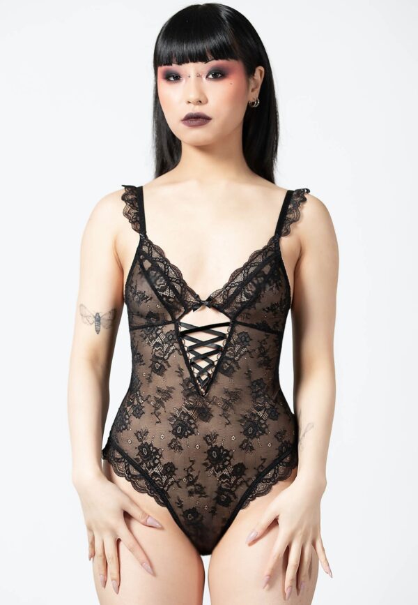 Killstar - Sabelina Lace Black - Body