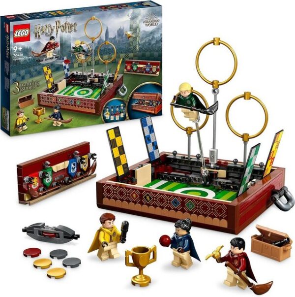 LEGO® Konstruktions-Spielset Harry Potter - Quidditch Koffer 3 Trainings Games (76416), (599 St)