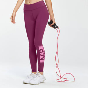 MP Damen Graffiti-Grafik Training Leggings - Dunkles Pink - S