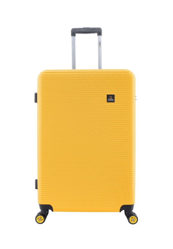 NATIONAL GEOGRAPHIC Koffer "Abroad", mit integriertem Aluminium-Trolley-System