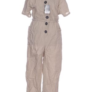 ZARA Damen Jumpsuit/Overall, beige