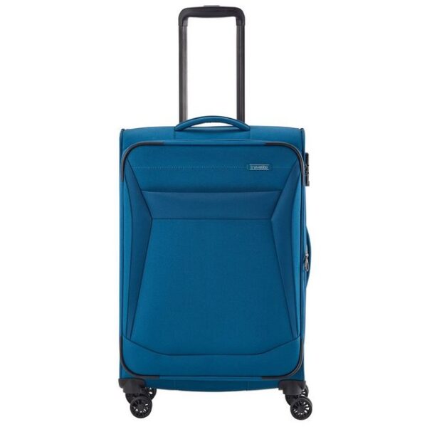 travelite Trolley Chios 4-Rollen Weichgepäck Trolley 4-Rad Koffer M 67cm 2,9kg