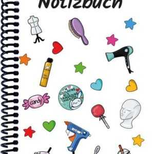 A 4 Notizbuch Manga Items, weiß, kariert