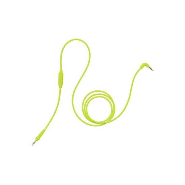 AIAIAI DJ-Kopfhörer (C17 - straight, neon yellow 1,2 m w. Mic - Ersatzkabel für DJ Kopfhör)