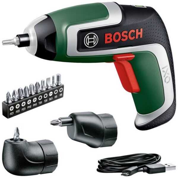 Bosch Home & Garden Akku-Schrauber Akku-Schrauber IXO 7 Set, inkl. Akku, inkl. Koffer