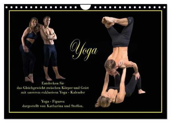 CALVENDO Wandkalender Yoga - Asana (Wandkalender 2025 DIN A4 quer), CALVENDO Monatskalender