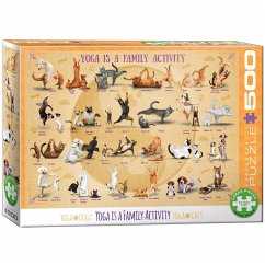 Eurographics 6500-5354 - Yoga ist eine Familienaktivität , Puzzle, 500 Teile