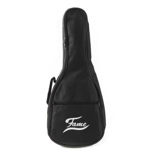 FAME Ukulelen-Koffer, Gigbag Ukulele, wetterfeste Tasche mit Polsterung für Tenor Ukulele