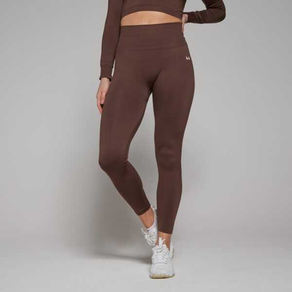 MP Damen Shape Nahtlose 7/8-Leggings - Walnuss - XS