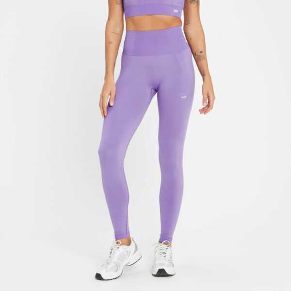 MP Damen Tempo Nahtlose Tonale Leggings - Electric Lilac - XL