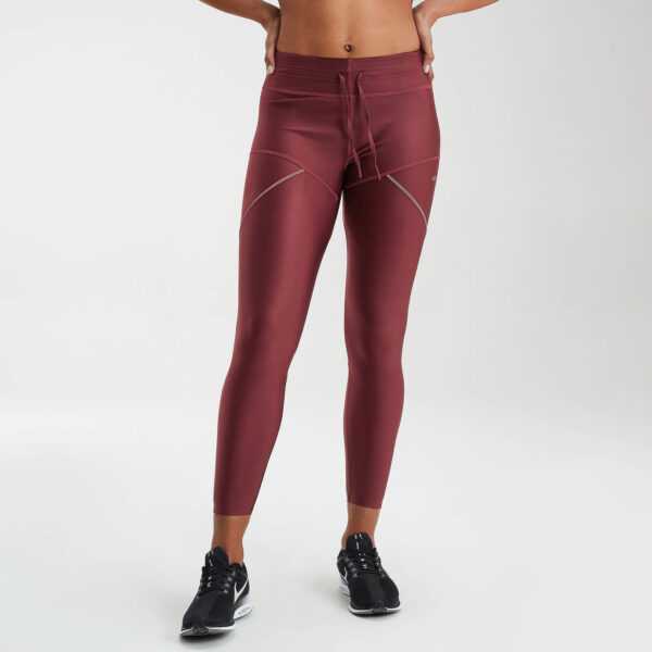 MP Velocity Damen-Leggings - Weinrot - L