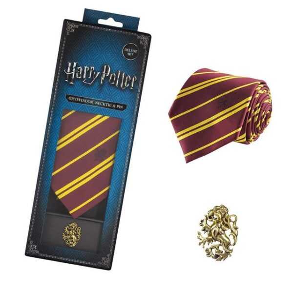 Metamorph Krawatte Krawatte & Ansteck-Pin Deluxe Box Gryffindor Krawatte & Ansteck-Pin Deluxe Box Gryffindor