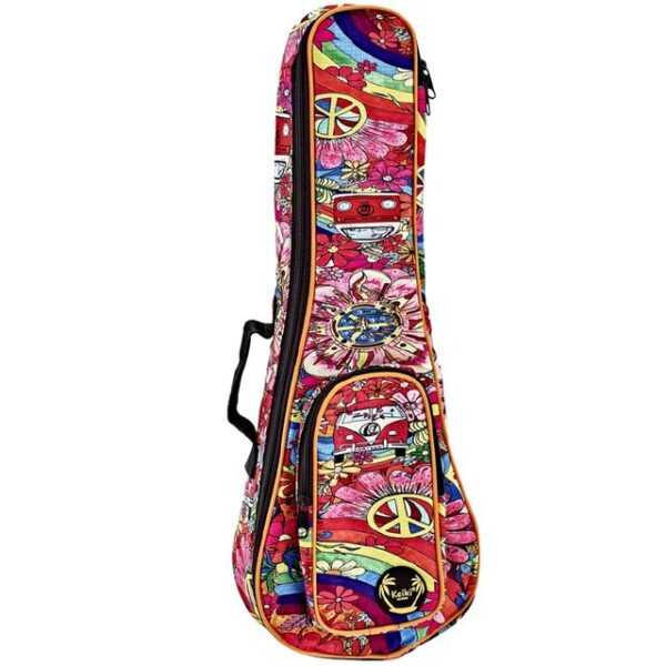 ORTEGA Guitars Ukulelen-Koffer, KUB-68-SO Keiki Sopran Ukulele Bag El Peace '68