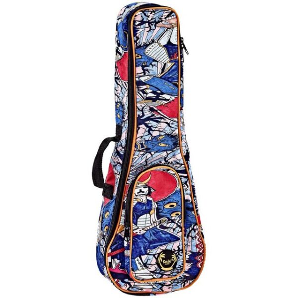 ORTEGA Guitars Ukulelen-Koffer, KUB-SR-CC Keiki Concert Ukulele Bag Samurai