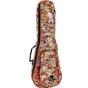 ORTEGA Guitars Ukulelen-Koffer, KUB-VP-SO Keiki Sopran Ukulele Bag Voodoo Puppet