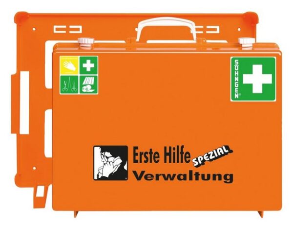 Söhngen Erste-Hilfe-Koffer, Spezial MT-CD Verwaltung orange