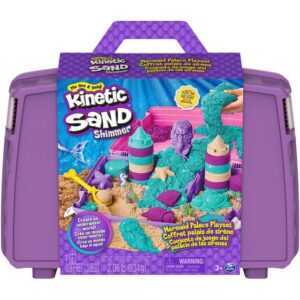 Spin Master Spielsand Kinetic Sand - Meerjungfrauen Koffer