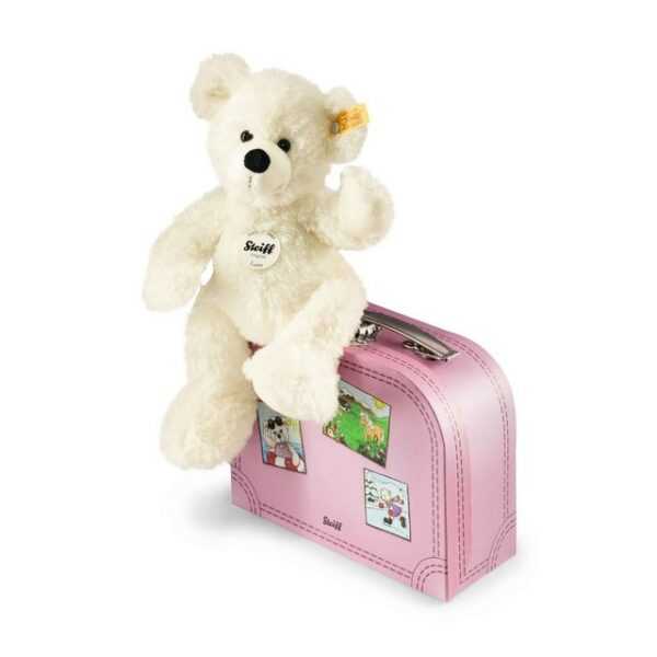 Steiff Collection Kuscheltier STEIFF® 111563 - Teddybär Lotte weiß 28 cm mit Koffer