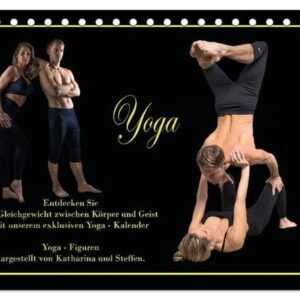 Yoga - Asana (Tischkalender 2025 DIN A5 quer), CALVENDO Monatskalender