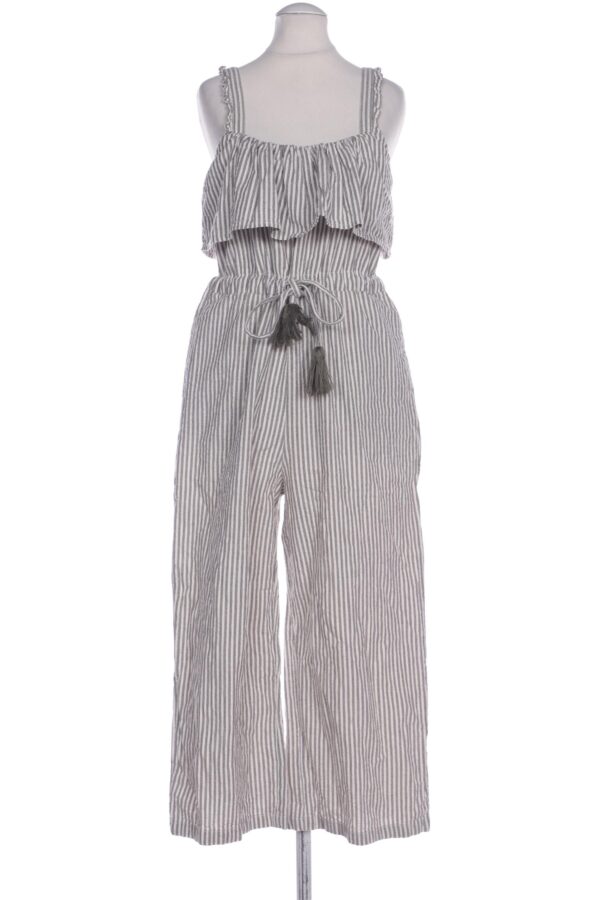 ZARA Damen Jumpsuit/Overall, grau