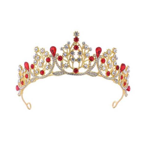 ANLÜDE Diadem Kinder-Kopfschmuck Prinzessin Krone