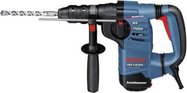 BOSCH Akku-Bohrhammer Bosch GBH 3-28 DRE Bohrhammer SDS-plus (Koffer)