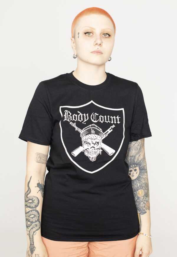 Body Count - Gunner Pirate Shield - T-Shirt