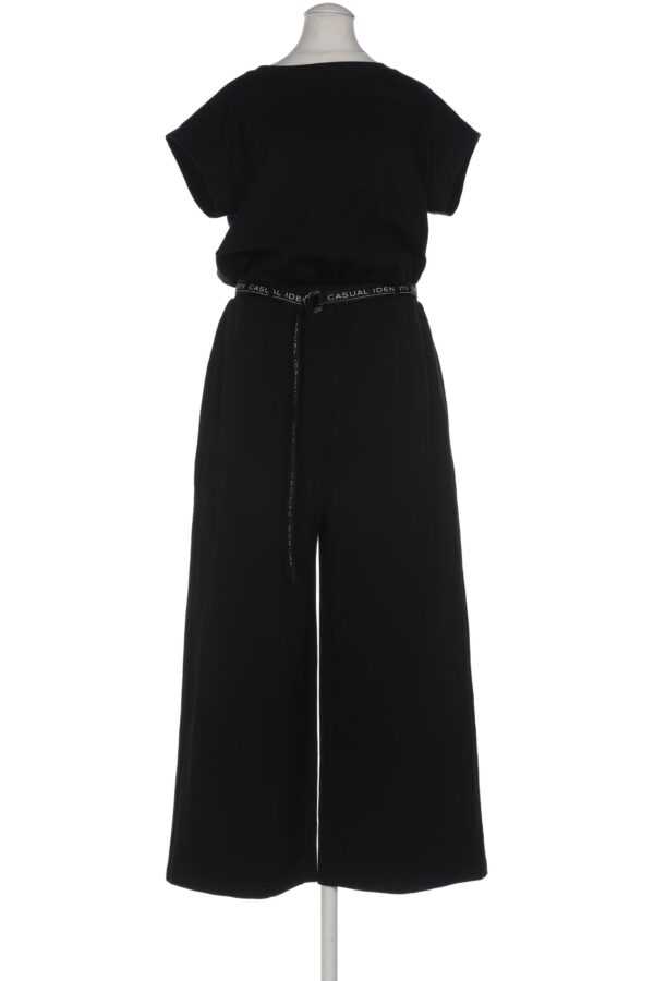 Comma Damen Jumpsuit/Overall, schwarz