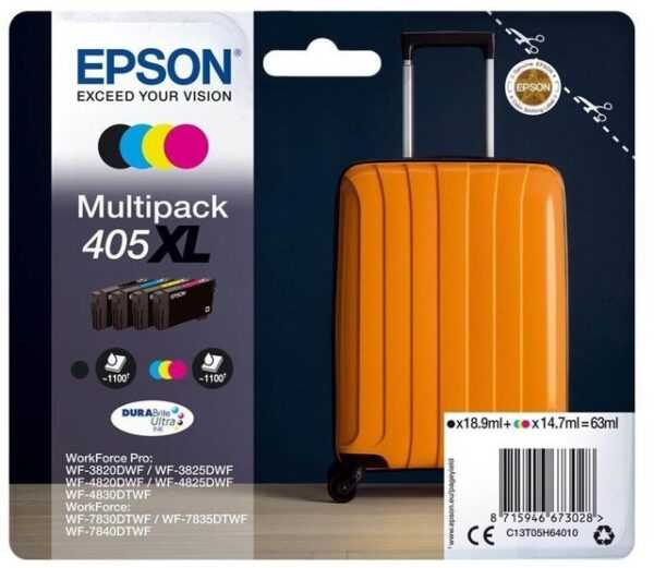 Epson Tinte Epson 405XL Koffer Multipack Tintenpatrone