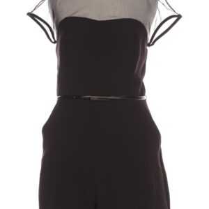 MANGO Damen Jumpsuit/Overall, schwarz