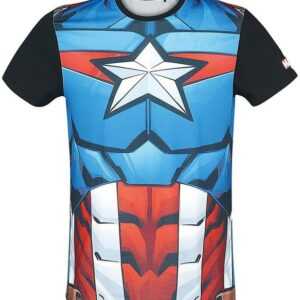 MARVEL Print-Shirt Captain america Cosplay T-Shirt Multicolour XS S M L XL XXL