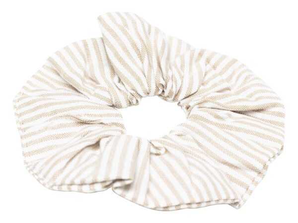 MELAWEAR Bio-Haargummi "AJITHA" beige stripes