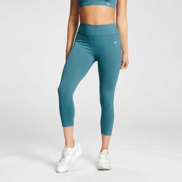 MP Damen 3/4 Power Leggings - Ozeanblau - S