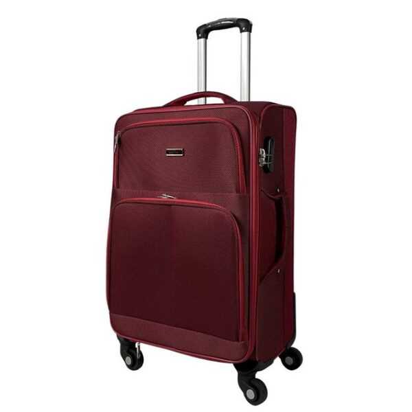 MTB Koffer Stoffkoffer 4-Rollen Trolley Koffer Reisekoffer Tasche Reisetasche