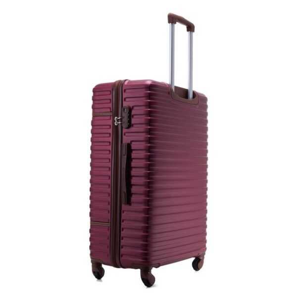 Merlitz Trolley Koffer L - 70 cm - Volumen 100 Liter - 4 Rollen - diverse Farben