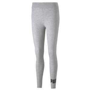 Puma Essentials Logo Leggings Damen - hellgrau -M