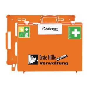 Söhngen - 367004 Erste Hilfe Koffer Advocat Verwaltung B400xH300xT150ca.mm orange