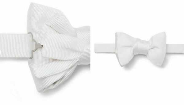 Tom Ford Krawatte TOM FORD Classic Evening Icon Pre-Tied Silk-Faille Bow Tie Anzug Smoki