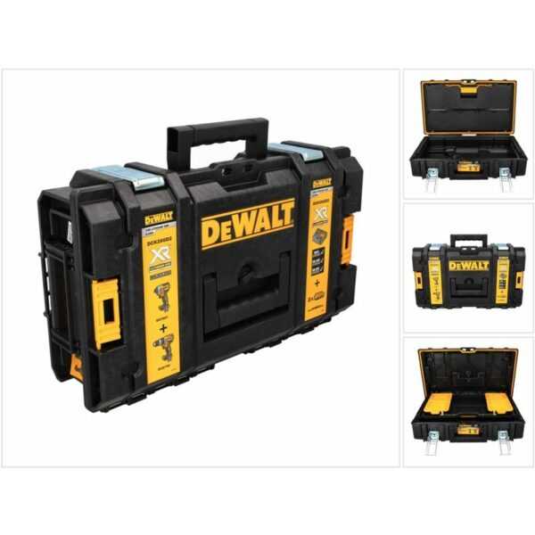 Tough Box ds 150 Werkzeug Koffer ( 1-70-321 ) + Einlage für 2,0 Ah Akku - Dewalt