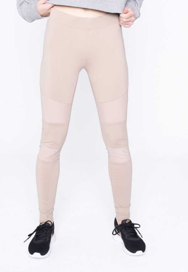 Urban Classics - Ladies Tech Mesh Soft Taupe - Leggings