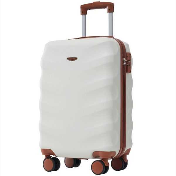 XDeer Hartschalen-Trolley Hartschalen-Koffer Rollkoffer Reisekoffer 20'' Handgepäck, 4 Rollen ABS-Material TSA Zollschloss 36*23*56cm Reisekoffer